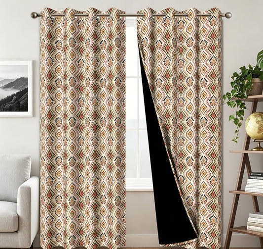 Farmhouse Blackout Curtains 84"